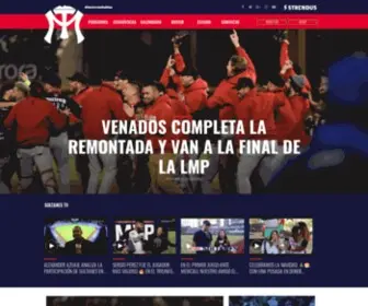 Sultanes.com.mx(Club de Béisbol Monterrey) Screenshot