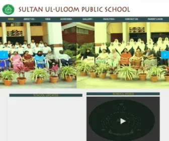 Sultanululoompublicschoolhyd.in(SULTAN UL) Screenshot