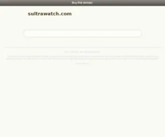 Sultrawatch.com(Sultrawatch) Screenshot