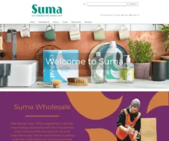 Suma.coop(Suma Wholefoods Welcome to Suma) Screenshot