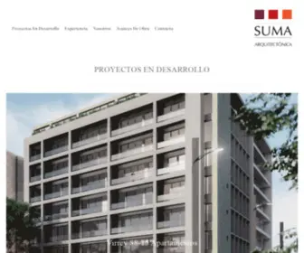 Sumaarquitectonica.com(Arquitectónica) Screenshot