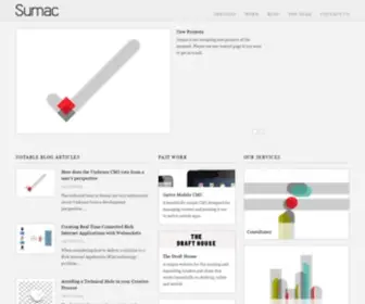 Sumac.uk.com(Digital Consultancy London) Screenshot