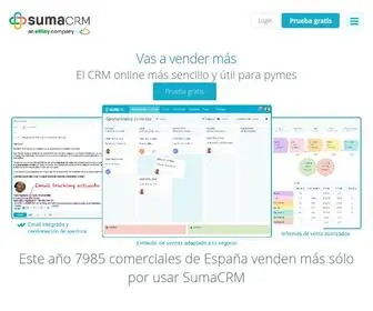 Sumacrm.com(El CRM Online Más Sencillo Para Pymes) Screenshot