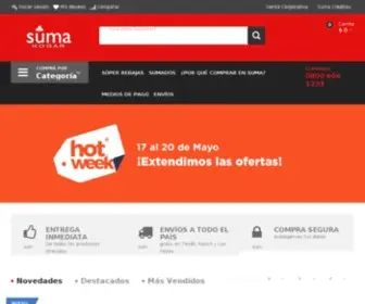 Sumaelectrohogar.com.ar(Suma Hogar) Screenshot