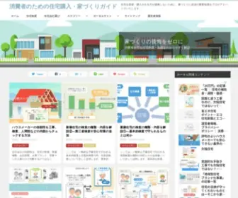 Sumai-Fun.com(住宅を新築・購入される方が後悔しないために、家づくりに必須) Screenshot