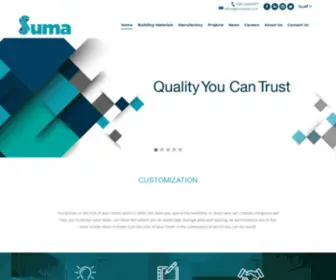 Sumaintl.com(Suma International) Screenshot