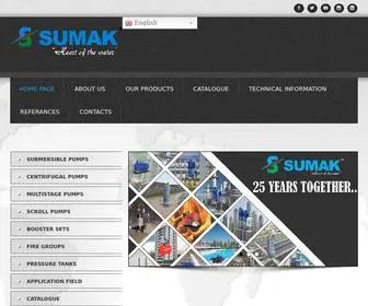 Sumakpump.com(Sumak Pump) Screenshot