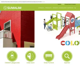 Sumalim.com(Parques Infantiles y Mobiliario Urbano) Screenshot