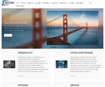 Sumanet.cz(Information technology) Screenshot