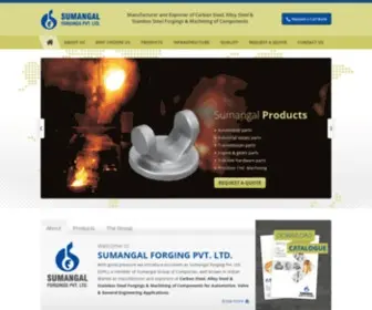 Sumangalforging.com(Sumangal Forgings) Screenshot