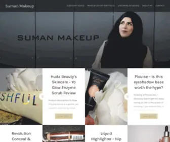 Sumanmakeup.com(Suman Makeup) Screenshot