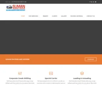 Sumanpackers.com(Suman Packers & Movers in jodhpur) Screenshot