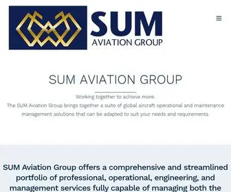 Sumaviation.com(SUM Aviation Group) Screenshot