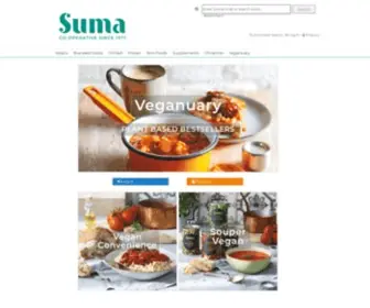 Sumawholesale.com(Suma Wholefoods) Screenshot