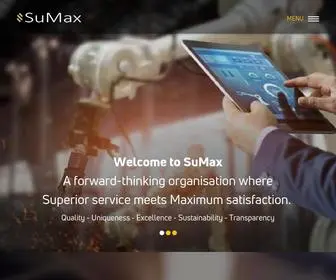 Sumaxenterprises.com(Precision Machined Components Manufacturers) Screenshot