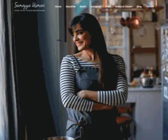 Sumayyausmani.com(SUMAYYA USMANI) Screenshot