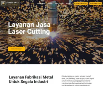 Sumberjayalaser.com(Jasa Laser Cutting) Screenshot