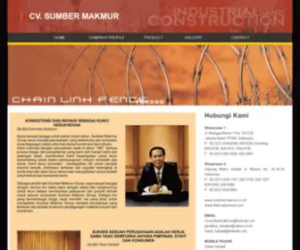 Sumbermakmur.co.id(Sumber Makmur Group) Screenshot