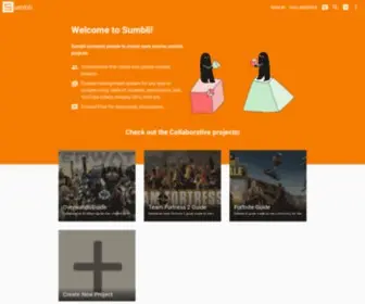 Sumbli.com(Collaborative Content) Screenshot