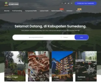 Sumedangkab.go.id(Pemerintah Kabupaten Sumedang) Screenshot