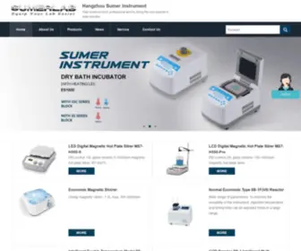 Sumerinstrument.com(Sumer Instrument) Screenshot