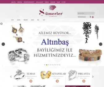 Sumerkuyumculuk.com.tr(Sümerler Kuyumculuk) Screenshot