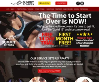 Sumfit.com(Summit Fitness) Screenshot