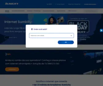 Sumicity.com.br(Fibra Óptica) Screenshot