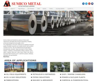 Sumicometal.com(Sumico Metal) Screenshot