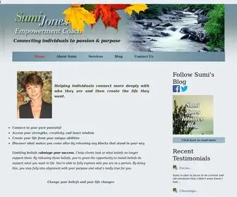 Sumijones.com(Sumi Jones) Screenshot