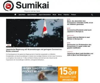 Sumikai.com(Aktuelle Nachrichten aus Japan) Screenshot