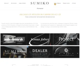 Sumikoaudio.net Screenshot