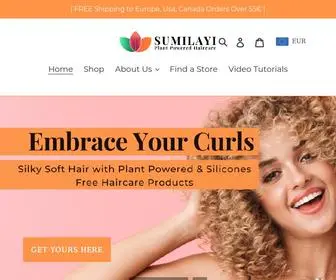 Sumilayi.com(SuMilayi Hair Care) Screenshot