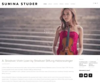 Suminastuder.com(Sumina Studer) Screenshot