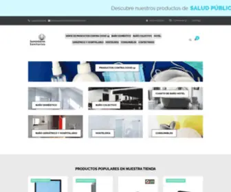 Suministrossanitarios.com(Venta de Sanitarios y Accesorios de Baño) Screenshot