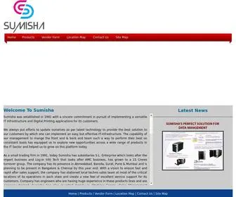Sumisha.com(Sumisha Exim Pvt.Ltd) Screenshot