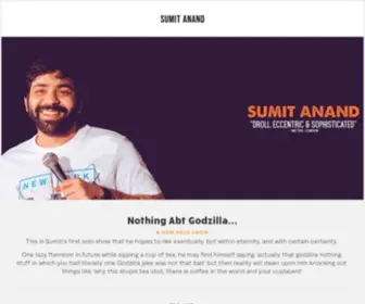 Sumitanand.com(Sumit) Screenshot