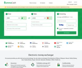 Summa.vip(обмен электронных валют) Screenshot
