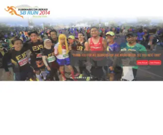 Summareconbekasirun.com(Summarecon Bekasi Run) Screenshot