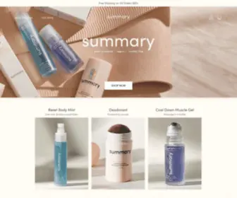 Summarybrand.com(Summary) Screenshot