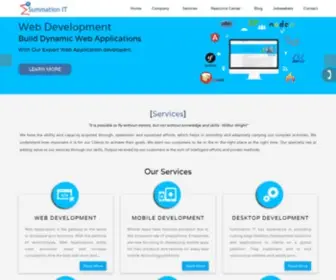 Summationit.com(Hire laravel php developers) Screenshot