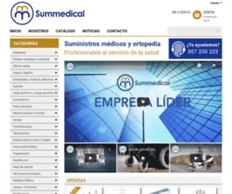 Summedical.com(Suministros médicos online) Screenshot