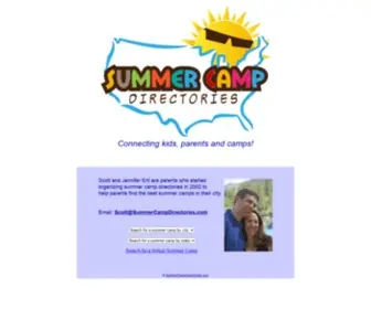 Summercampdirectories.com(Summer Camp Directories) Screenshot