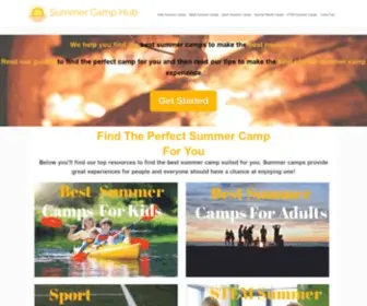 Summercamphub.com(Here we cover everything) Screenshot