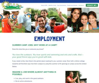 Summerdaycampjobs.com(Long Island Camps and Private Schools) Screenshot