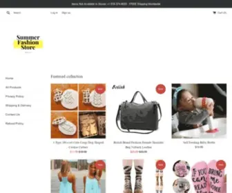 SummerfashionStore.com(Summer Fashion Store) Screenshot