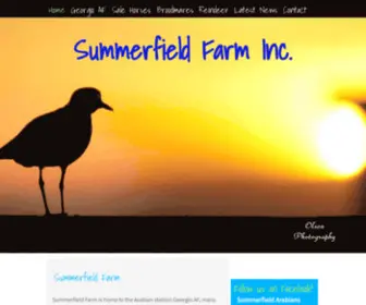 Summerfieldfarminc.com(Summerfield Farm) Screenshot