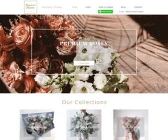 Summerflower.co(ร้านดอกไม้สไตล์เกาหลี) Screenshot