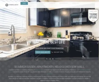 Summergreenapthome.com(Summer Green Apartments) Screenshot