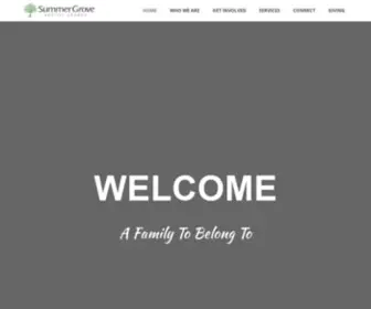 Summergrove.org(Experience Summer Grove) Screenshot